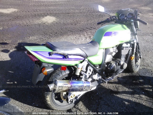 JKAZRBC11YA033280 - 2000 KAWASAKI ZR1100 C GREEN photo 4