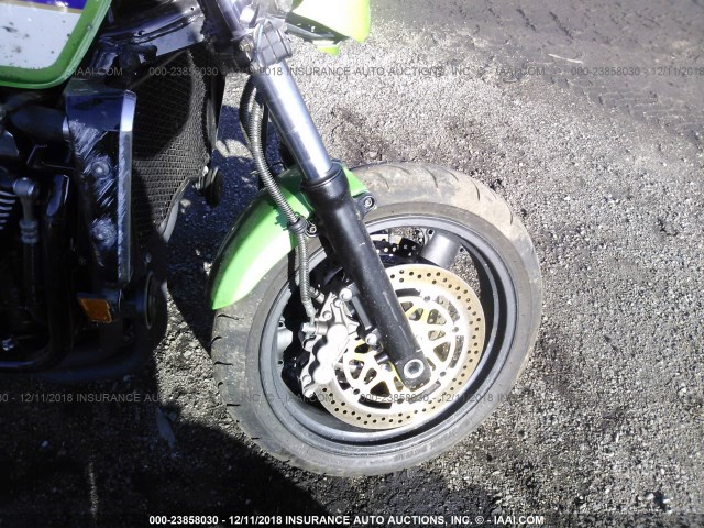 JKAZRBC11YA033280 - 2000 KAWASAKI ZR1100 C GREEN photo 5