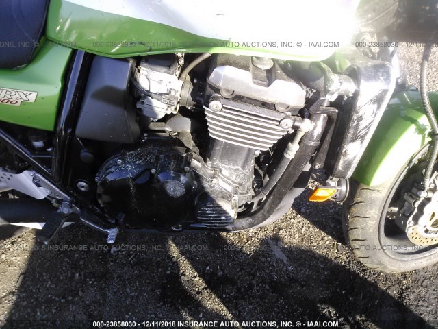 JKAZRBC11YA033280 - 2000 KAWASAKI ZR1100 C GREEN photo 8