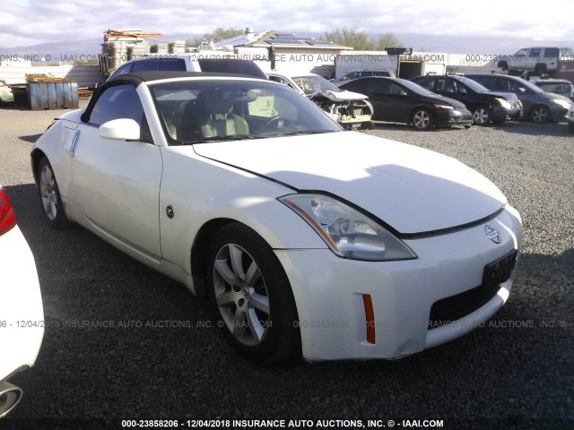 JN1AZ36A05M751243 - 2005 NISSAN 350Z ROADSTER WHITE photo 1