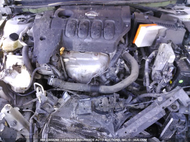 1N4AL24E38C247297 - 2008 NISSAN ALTIMA 2.5S SILVER photo 10