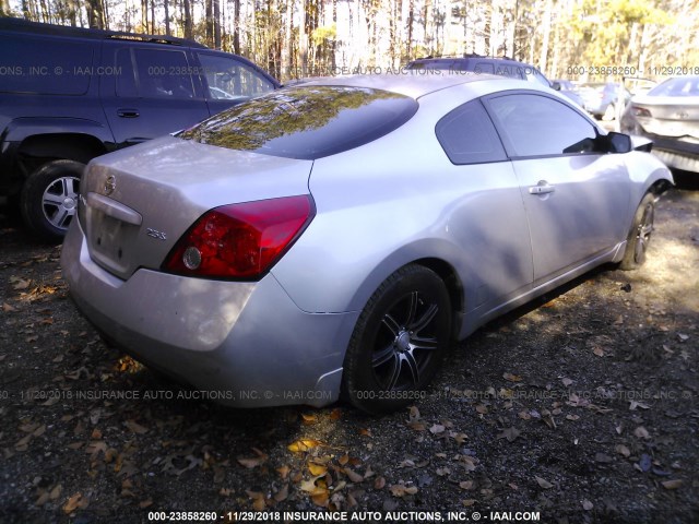 1N4AL24E38C247297 - 2008 NISSAN ALTIMA 2.5S SILVER photo 4