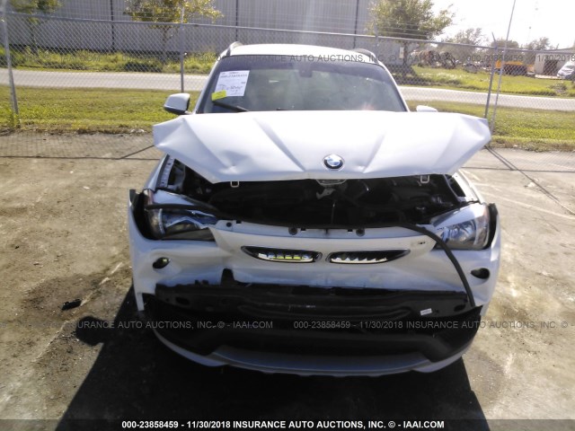 WBAVM1C59FV319154 - 2015 BMW X1 SDRIVE28I WHITE photo 6