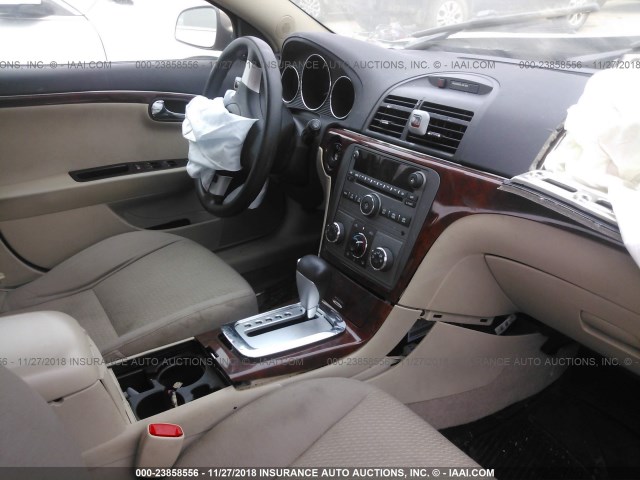 1G8ZS57NX8F162995 - 2008 SATURN AURA XE TAN photo 5