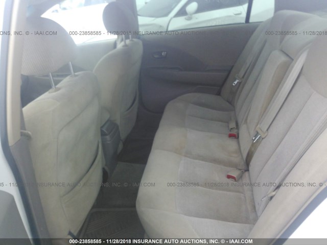 1N4AL11D43C202111 - 2003 NISSAN ALTIMA S/SL WHITE photo 8