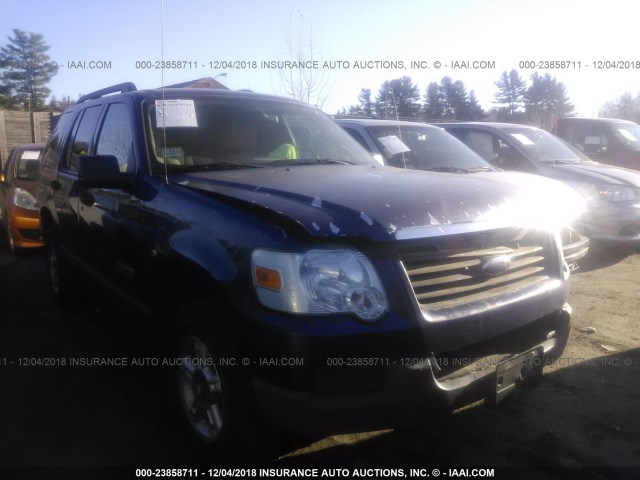 1FMEU72E16UA79736 - 2006 FORD EXPLORER XLS BLUE photo 1