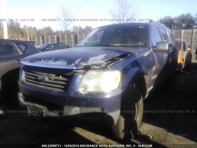 1FMEU72E16UA79736 - 2006 FORD EXPLORER XLS BLUE photo 2