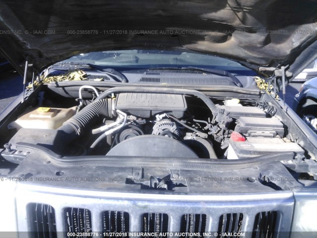 1J8HG48K28C124592 - 2008 JEEP COMMANDER SPORT GRAY photo 10