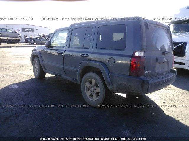 1J8HG48K28C124592 - 2008 JEEP COMMANDER SPORT GRAY photo 3