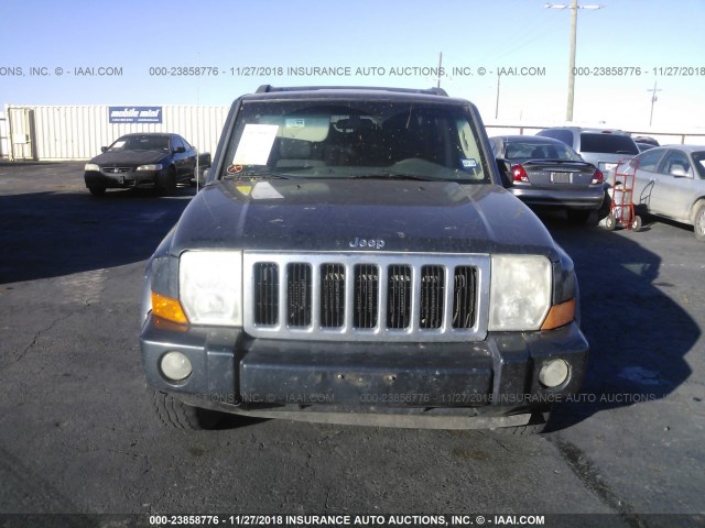 1J8HG48K28C124592 - 2008 JEEP COMMANDER SPORT GRAY photo 6