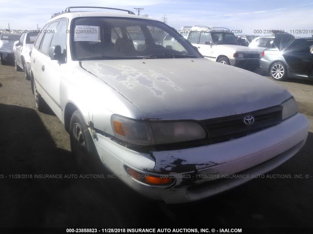 JT2AE09W0P0041809 - 1993 TOYOTA COROLLA DX WHITE photo 6