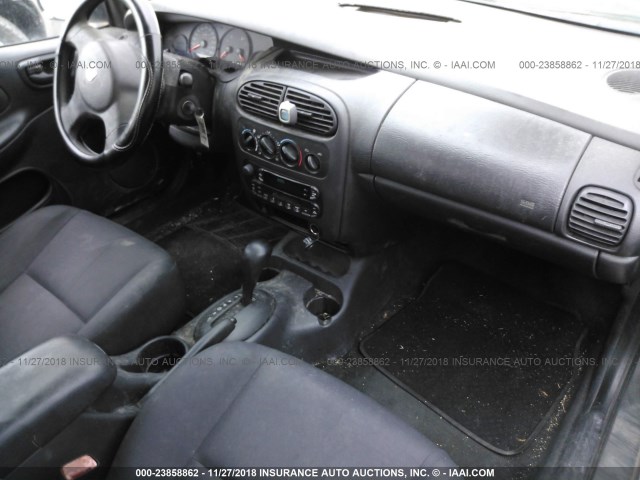 1B3ES26C35D152384 - 2005 DODGE NEON SE GRAY photo 5