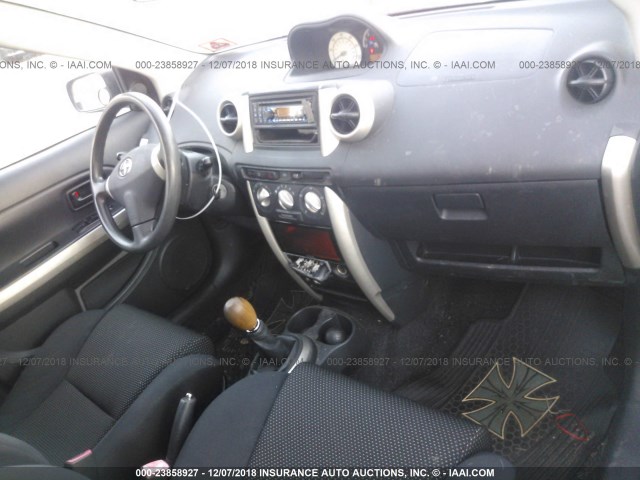 JTKKT624150083733 - 2005 TOYOTA SCION XA GRAY photo 5