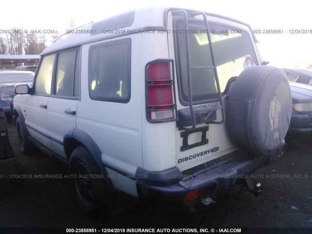 SALTY15472A755241 - 2002 LAND ROVER DISCOVERY II SE WHITE photo 3