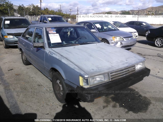 JT2SV12H7F0314121 - 1985 TOYOTA CAMRY DLX BLUE photo 1