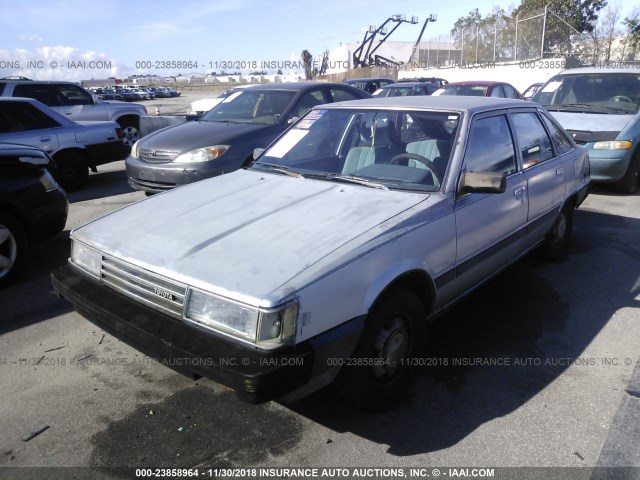 JT2SV12H7F0314121 - 1985 TOYOTA CAMRY DLX BLUE photo 2