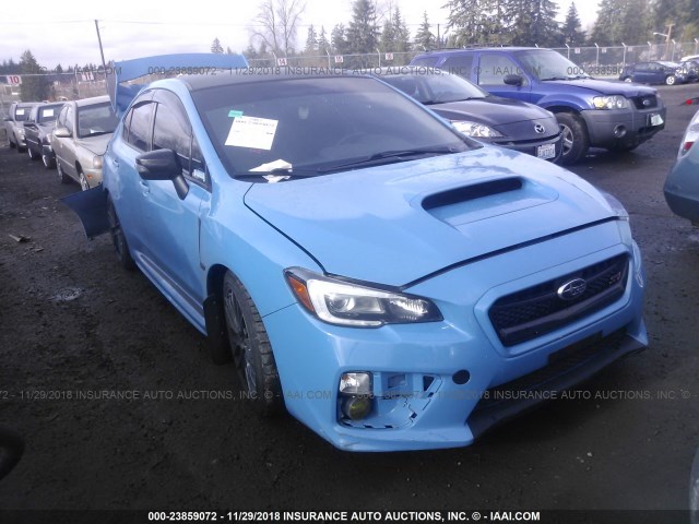 JF1VA2U67G9813635 - 2016 SUBARU WRX STI/LIMITED BLUE photo 1