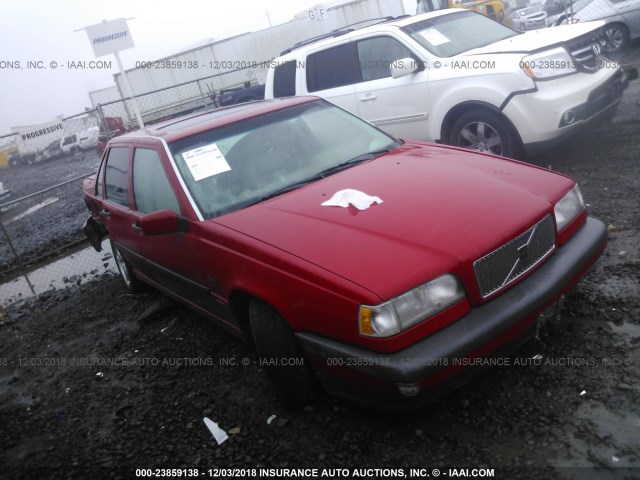 YV1LS5722T1325849 - 1996 VOLVO 850 RED photo 1