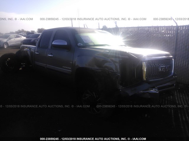 3GTP1VE02DG263397 - 2013 GMC SIERRA C1500 SLE GRAY photo 1