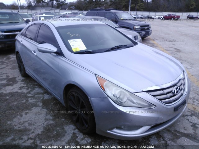 5NPEC4AC3BH286591 - 2011 HYUNDAI SONATA SE/LIMITED SILVER photo 1