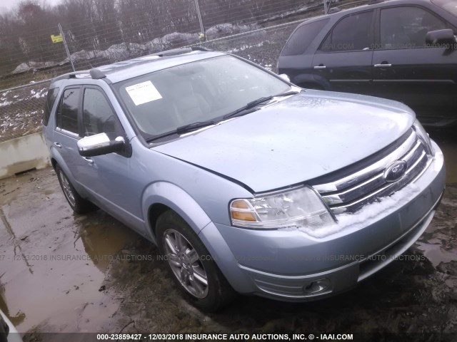 1FMDK06W58GA30147 - 2008 FORD TAURUS X LIMITED BLUE photo 1