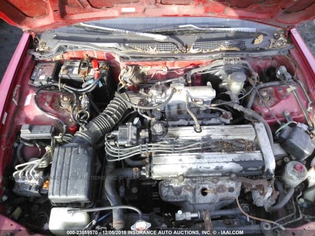JH4DC4453WS018445 - 1998 ACURA INTEGRA LS RED photo 10