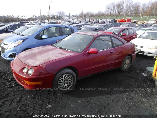JH4DC4453WS018445 - 1998 ACURA INTEGRA LS RED photo 2