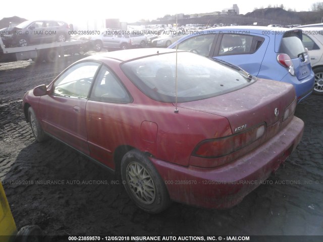 JH4DC4453WS018445 - 1998 ACURA INTEGRA LS RED photo 3