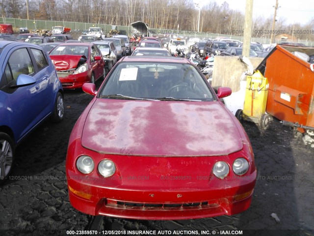 JH4DC4453WS018445 - 1998 ACURA INTEGRA LS RED photo 6