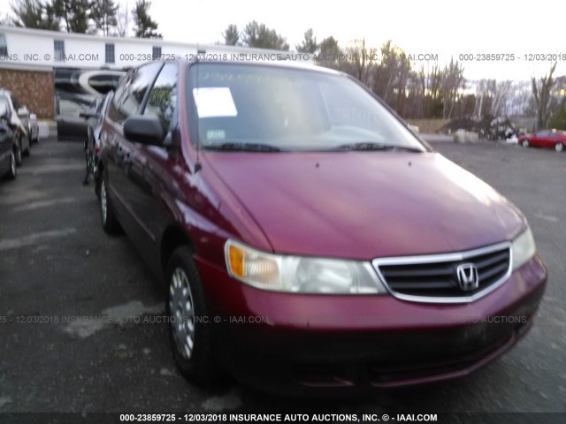 5FNRL18533B028546 - 2003 HONDA ODYSSEY LX RED photo 1