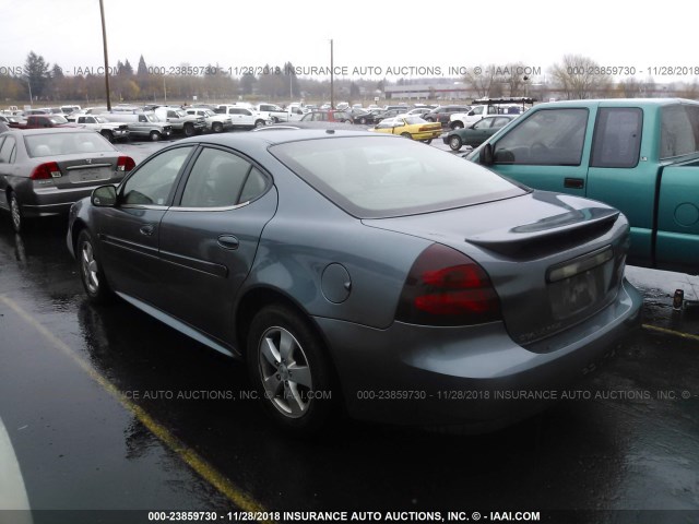 2G2WP552271138672 - 2007 PONTIAC GRAND PRIX BLUE photo 3