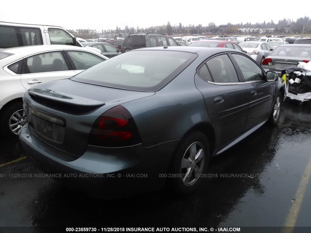 2G2WP552271138672 - 2007 PONTIAC GRAND PRIX BLUE photo 4