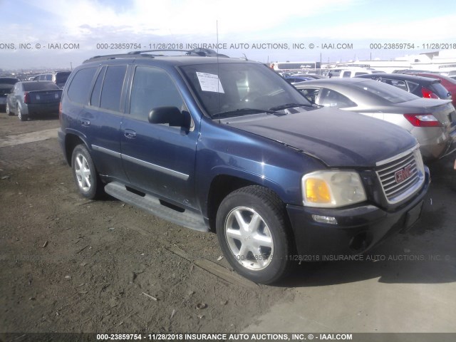 1GKDT13S072223279 - 2007 GMC ENVOY BLUE photo 1