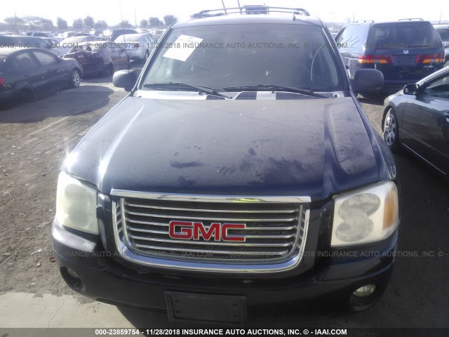 1GKDT13S072223279 - 2007 GMC ENVOY BLUE photo 6