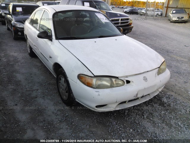 1MEFM13PXWW611347 - 1998 MERCURY TRACER LS/SPORT WHITE photo 1