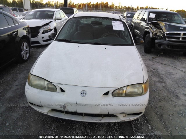 1MEFM13PXWW611347 - 1998 MERCURY TRACER LS/SPORT WHITE photo 6