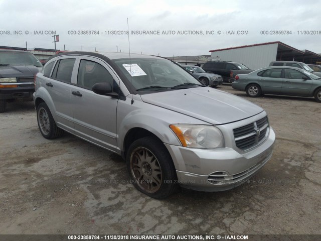 1B3HB48B07D173340 - 2007 DODGE CALIBER SXT SILVER photo 1