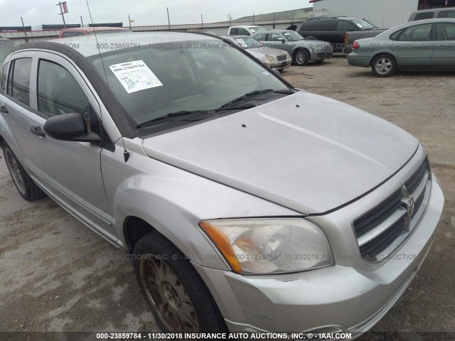 1B3HB48B07D173340 - 2007 DODGE CALIBER SXT SILVER photo 6