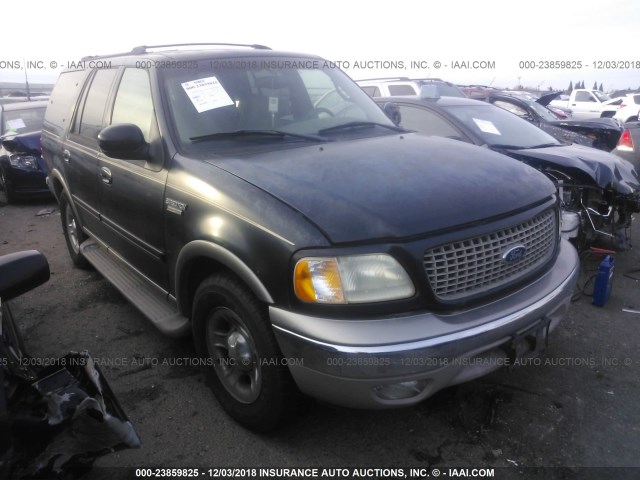 1FMRU17L91LA43829 - 2001 FORD EXPEDITION EDDIE BAUER BLACK photo 1