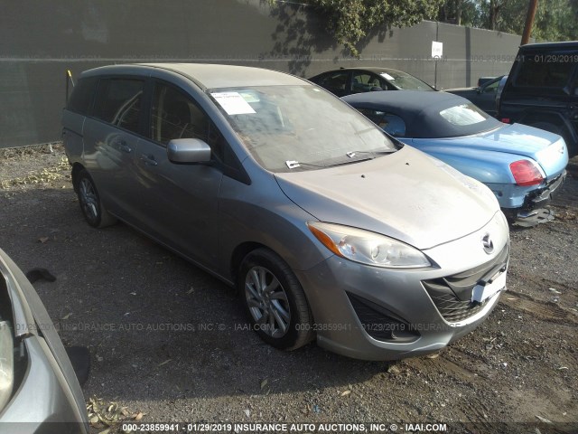 JM1CW2BL9C0103405 - 2012 MAZDA 5 GRAY photo 1