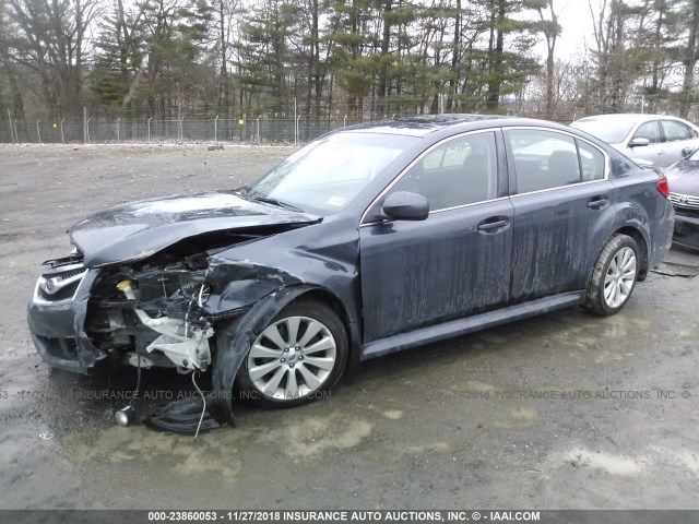 4S3BMCK69C3031217 - 2012 SUBARU LEGACY 2.5I LIMITED GRAY photo 2