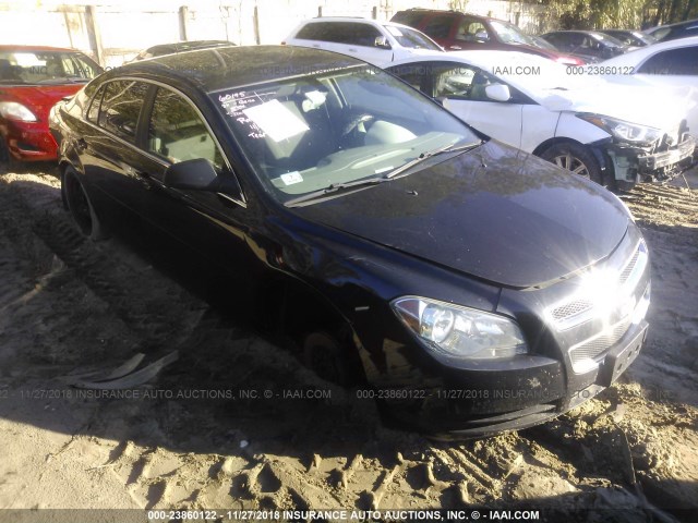 1G1ZB5E1XBF129095 - 2011 CHEVROLET MALIBU LS 黑色 照片 1