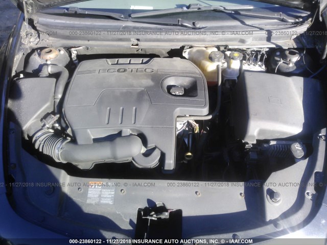 1G1ZB5E1XBF129095 - 2011 CHEVROLET MALIBU LS 黑色 照片 10