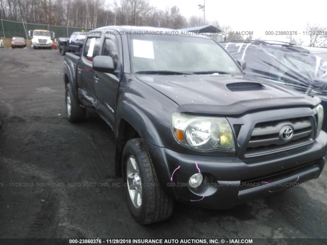 3TMLU4EN2AM051060 - 2010 TOYOTA TACOMA DOUBLE CAB 灰色 照片 1