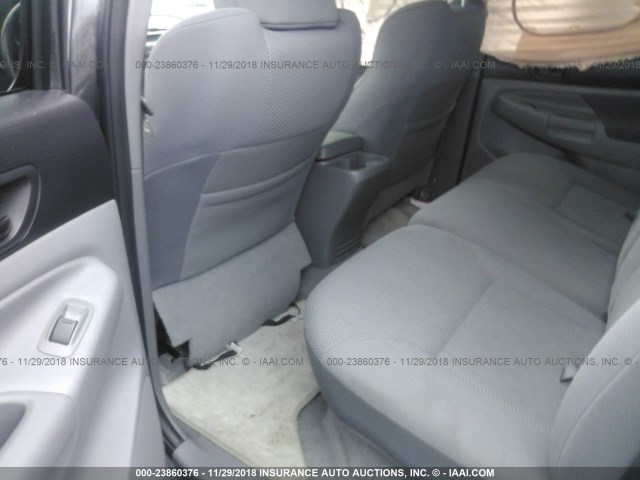 3TMLU4EN2AM051060 - 2010 TOYOTA TACOMA DOUBLE CAB 灰色 照片 8