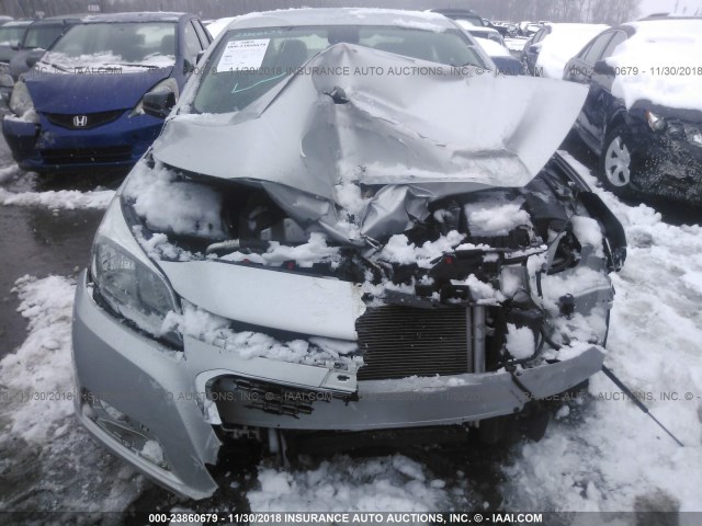 1G11A5SL4FF266481 - 2015 CHEVROLET MALIBU LS 银色 照片 6