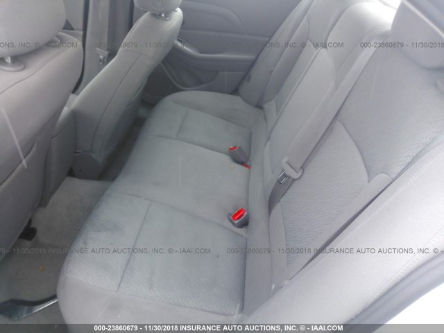 1G11A5SL4FF266481 - 2015 CHEVROLET MALIBU LS 银色 照片 8