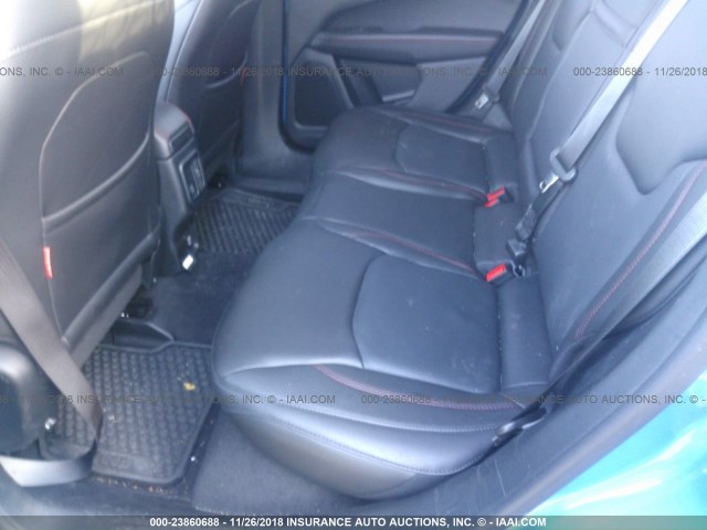 3C4NJDDB7JT210508 - 2018 JEEP COMPASS TRAILHAWK BLUE photo 8