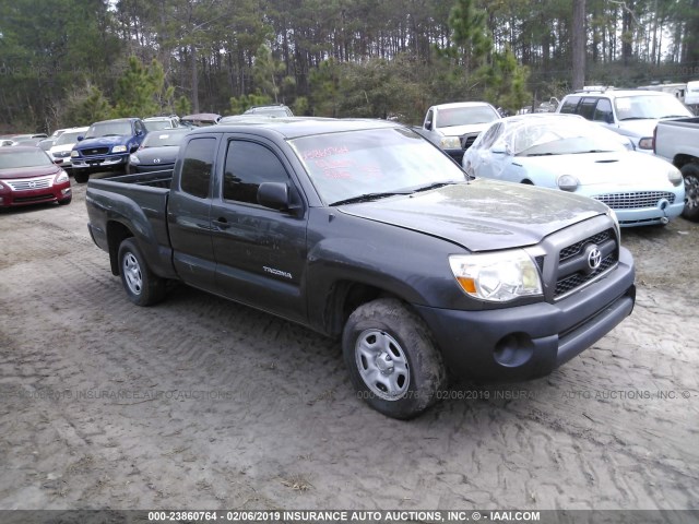 5TFTX4CN5BX004546 - 2011 TOYOTA TACOMA ACCESS CAB ნაცრისფერი ფოტო 1