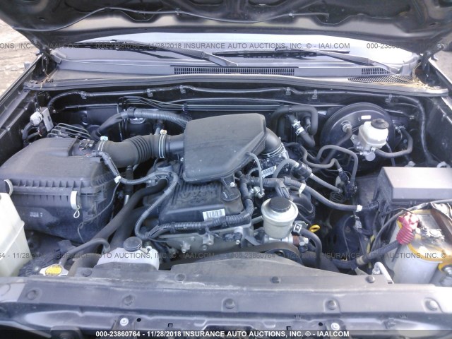 5TFTX4CN5BX004546 - 2011 TOYOTA TACOMA ACCESS CAB ნაცრისფერი ფოტო 10